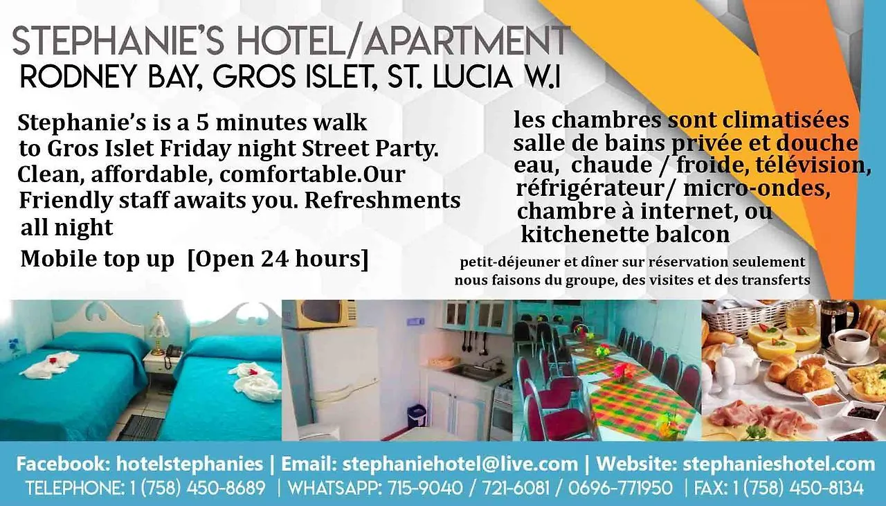 Stephanie'S Hotel Gros Islet